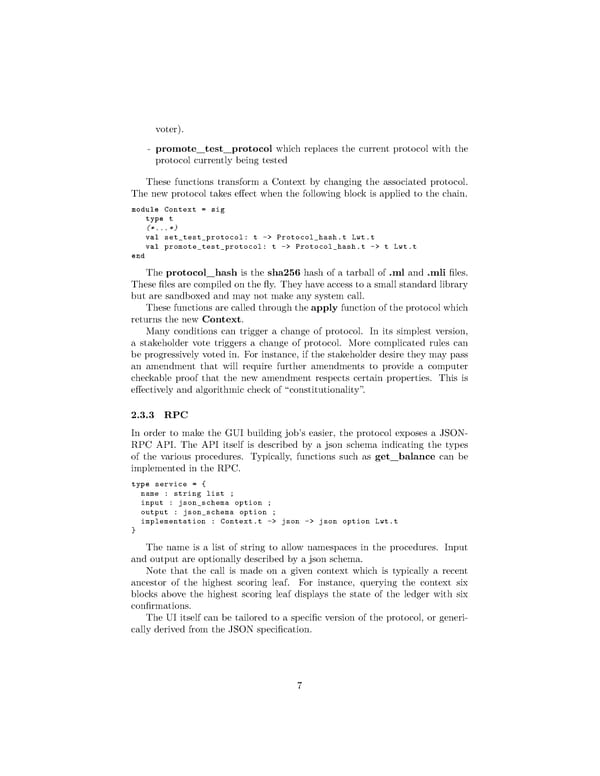 A Self-Amending Crypto-Ledger White Paper - Page 9