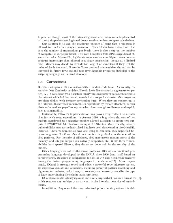 A Self-Amending Crypto-Ledger Position Paper - Page 11
